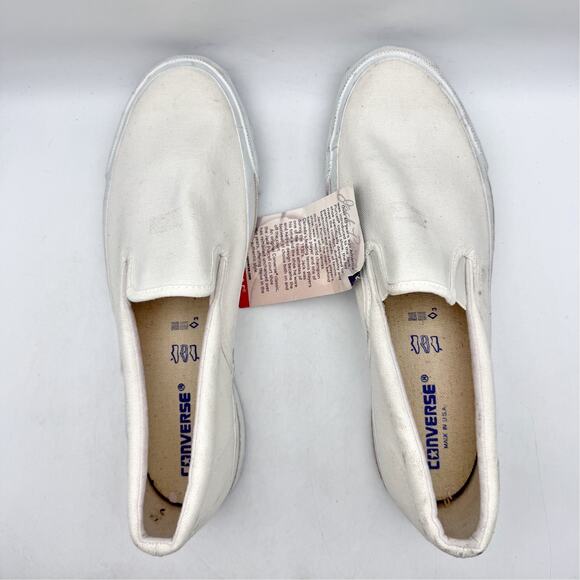 Converse x Jack Purcell Mens Court Sneakers US 12 White Beige Canvas NWT main image 13